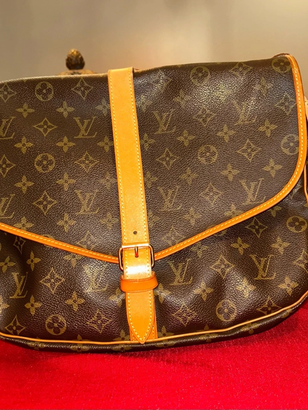 Louis Vuitton Monogram saumer bag France 1994 vintage - Picture 2 of 15
